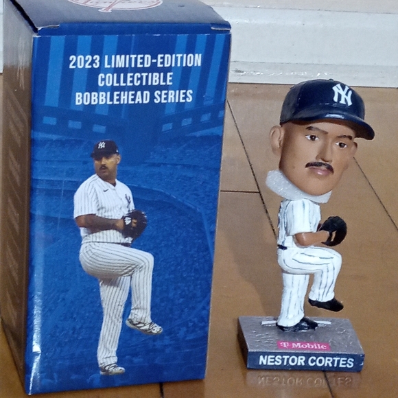 2023 Limited-Edition Collectible New York Yankees Nester Cortes  Bobblehead - Picture 1 of 7